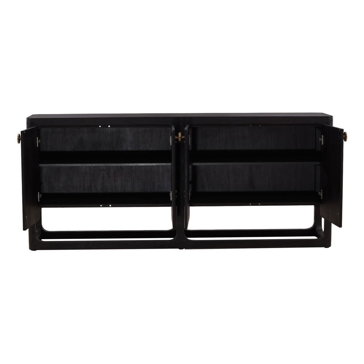 Heritage Mindi Wood and Veneer Cabinet