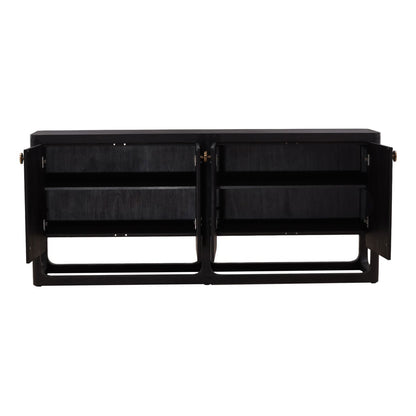 Heritage Mindi Wood and Veneer Cabinet