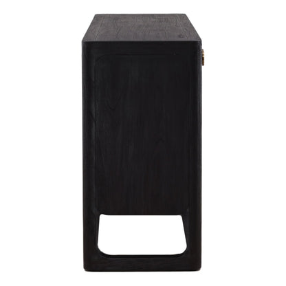 Heritage Mindi Wood and Veneer Cabinet