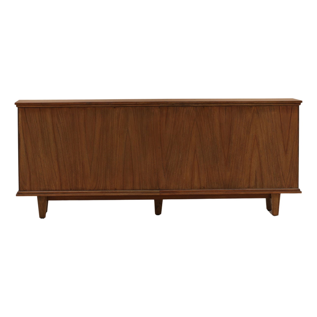 Brown Mindi Wood and Veneer Sideboard 82.5 in Wide