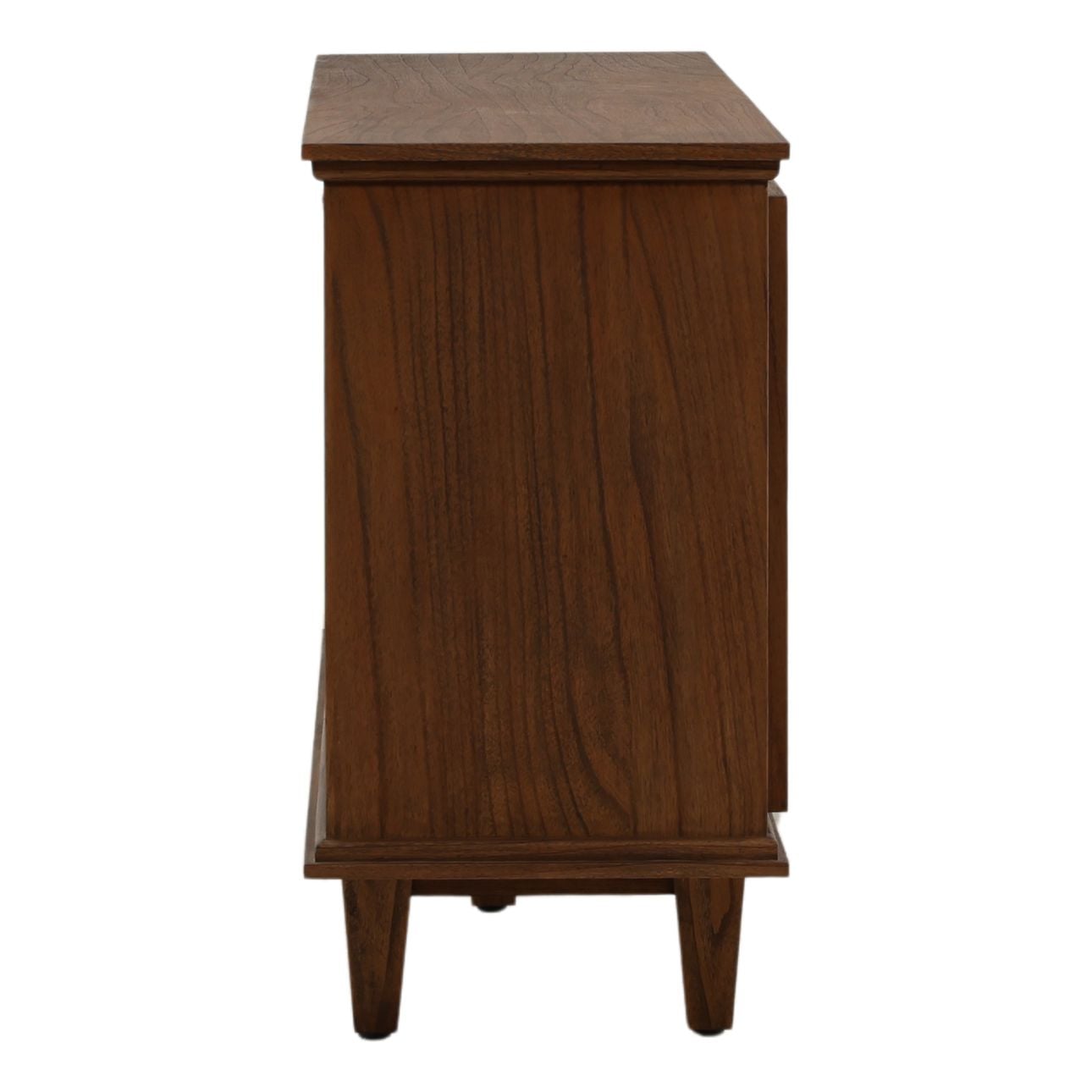Brown Mindi Wood and Veneer Sideboard 82.5 in Wide