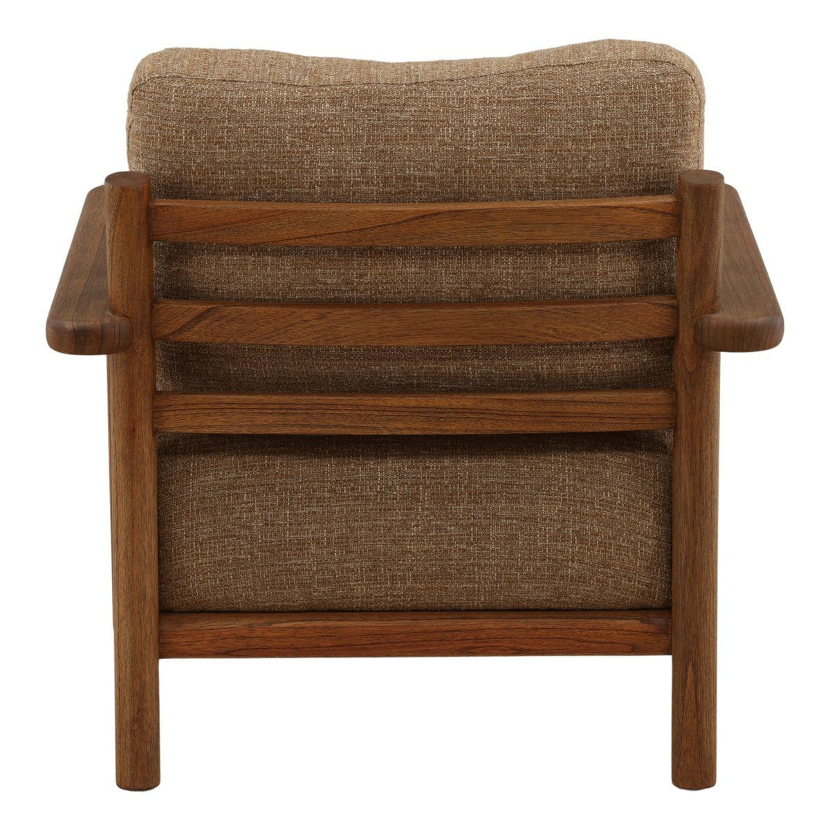 Elevated Burlap Fabric and Mindi Wood Home Accent