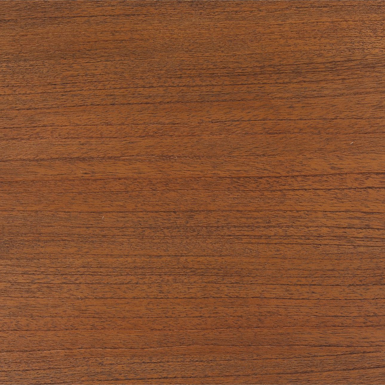 Brown Mindi Wood, Veneer and Glass Sideboard 96 in Wide