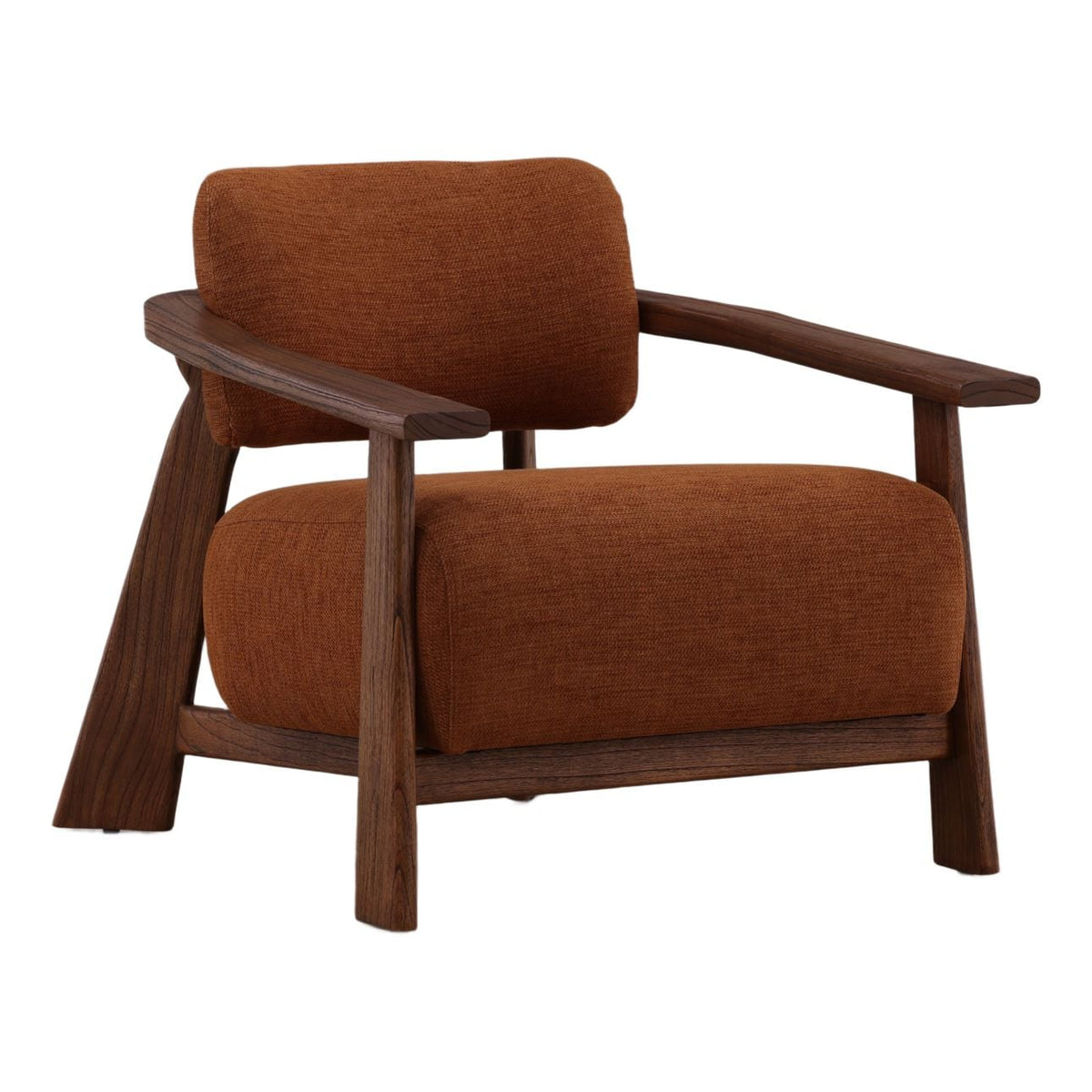Heritage Basketweave Fabric and Mindi Wood Home Accent