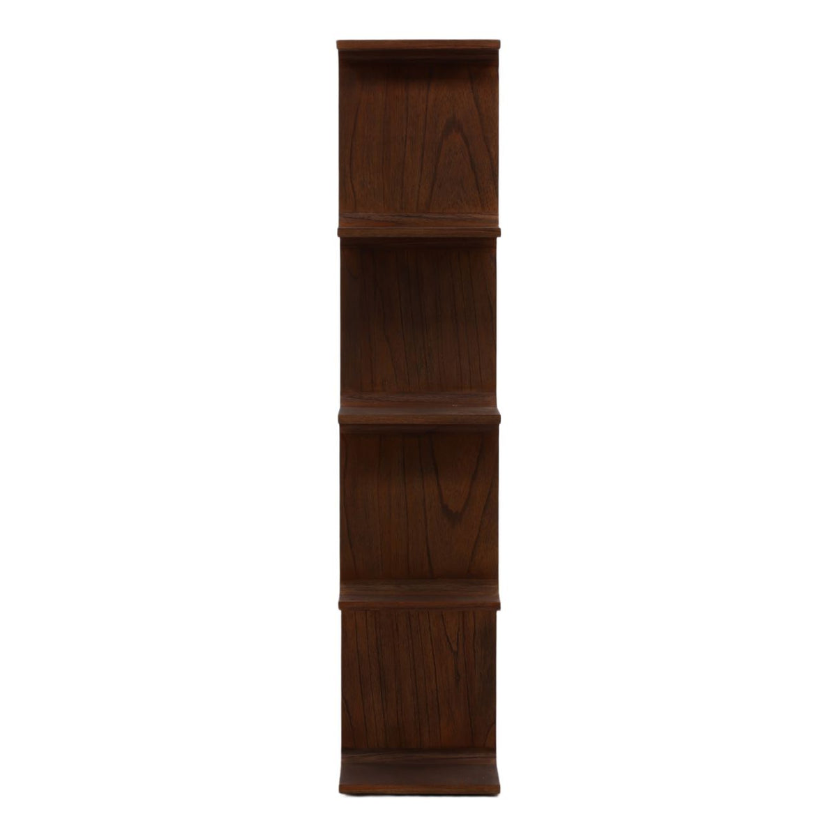 Crafted Mindi Wood and Veneer Bookcases & Shelving
