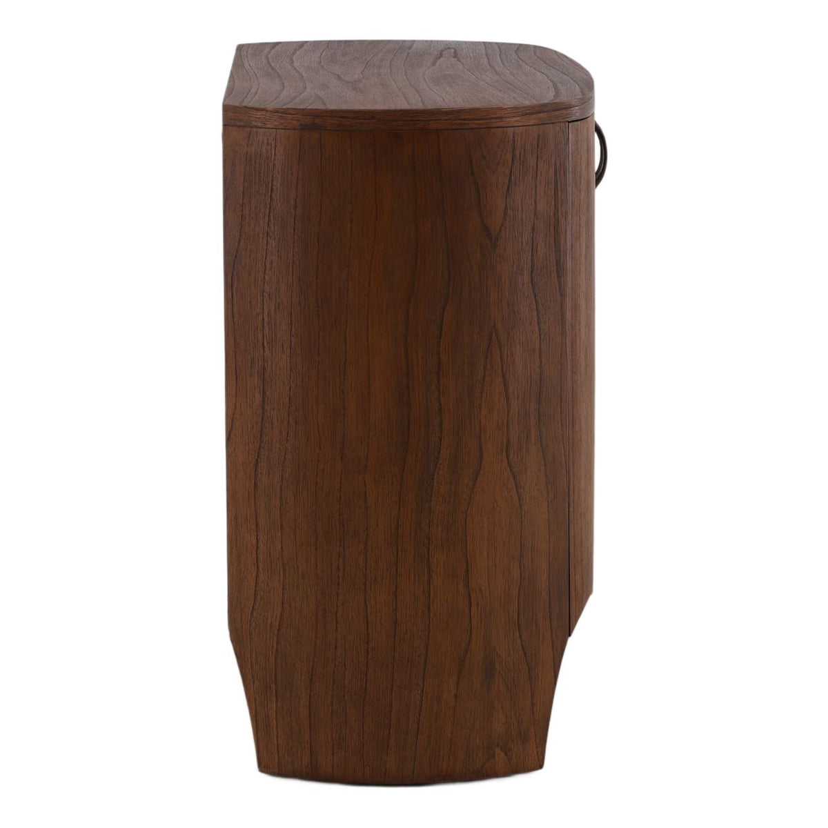 Crafted Mindi Wood and Veneer Cabinet