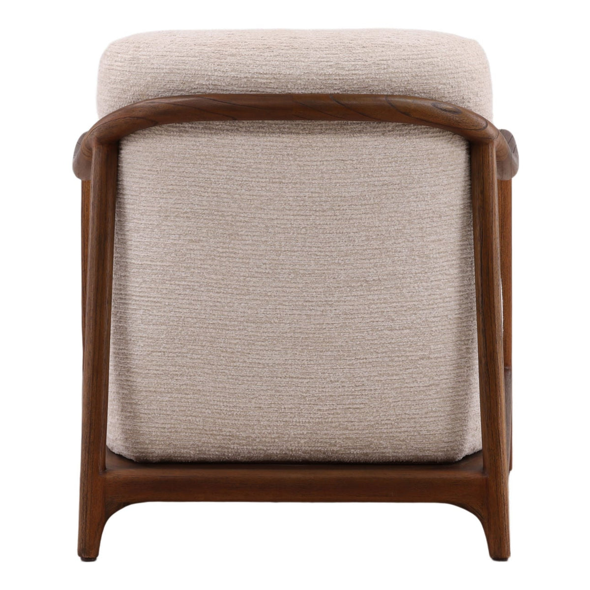 Artisan Chenille Fabric and Mindi Wood Home Accent