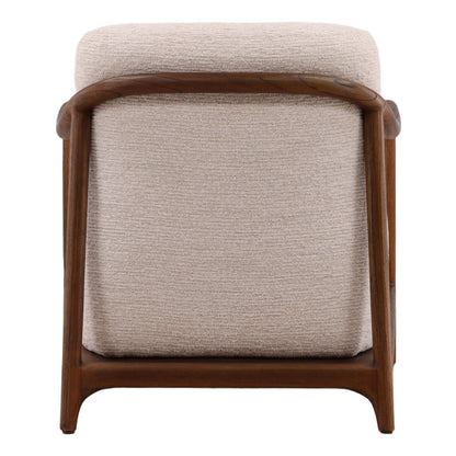 Artisan Chenille Fabric and Mindi Wood Home Accent