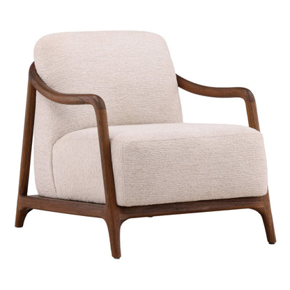 Artisan Chenille Fabric and Mindi Wood Home Accent
