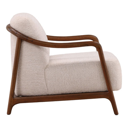 Artisan Chenille Fabric and Mindi Wood Home Accent
