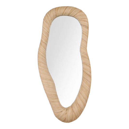 Curated Rattan Mirror
