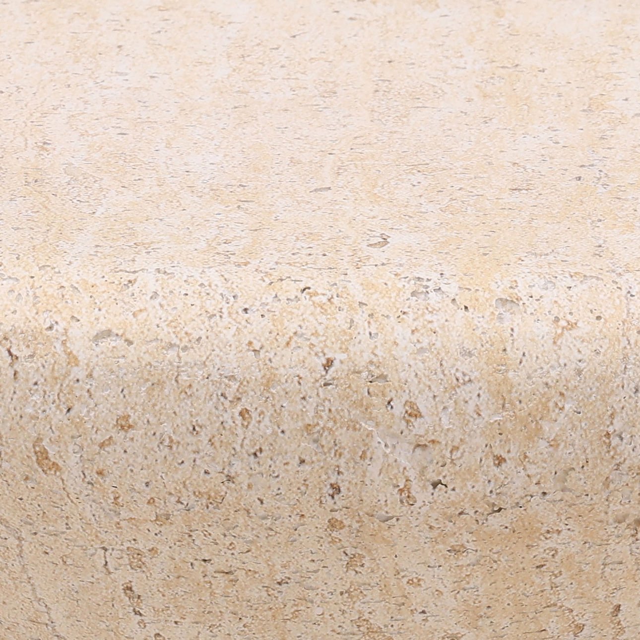 Faux Travertine Lightweight Concrete Table 16.5 in Wide
