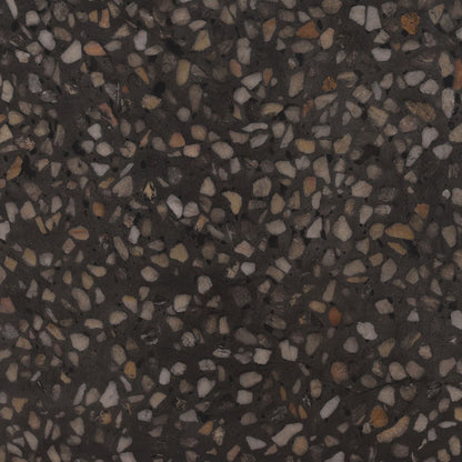 Black Concrete Terrazzo Table 36 in Wide