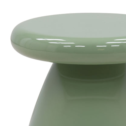 Green Lightweight Concrete Table 17 in Wide