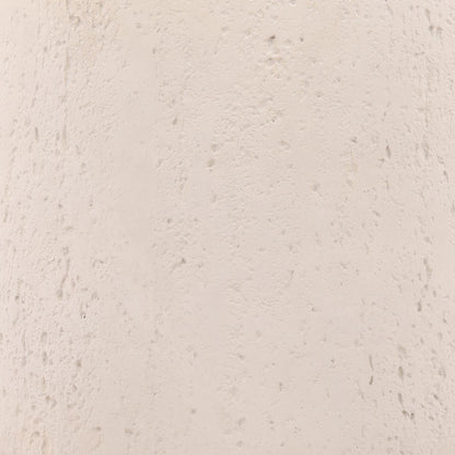 Ivory Concrete Table 18 in Wide