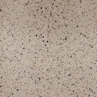 Off White and Multi-Tone Terrazzo Terrazzo Table 55 in Wide