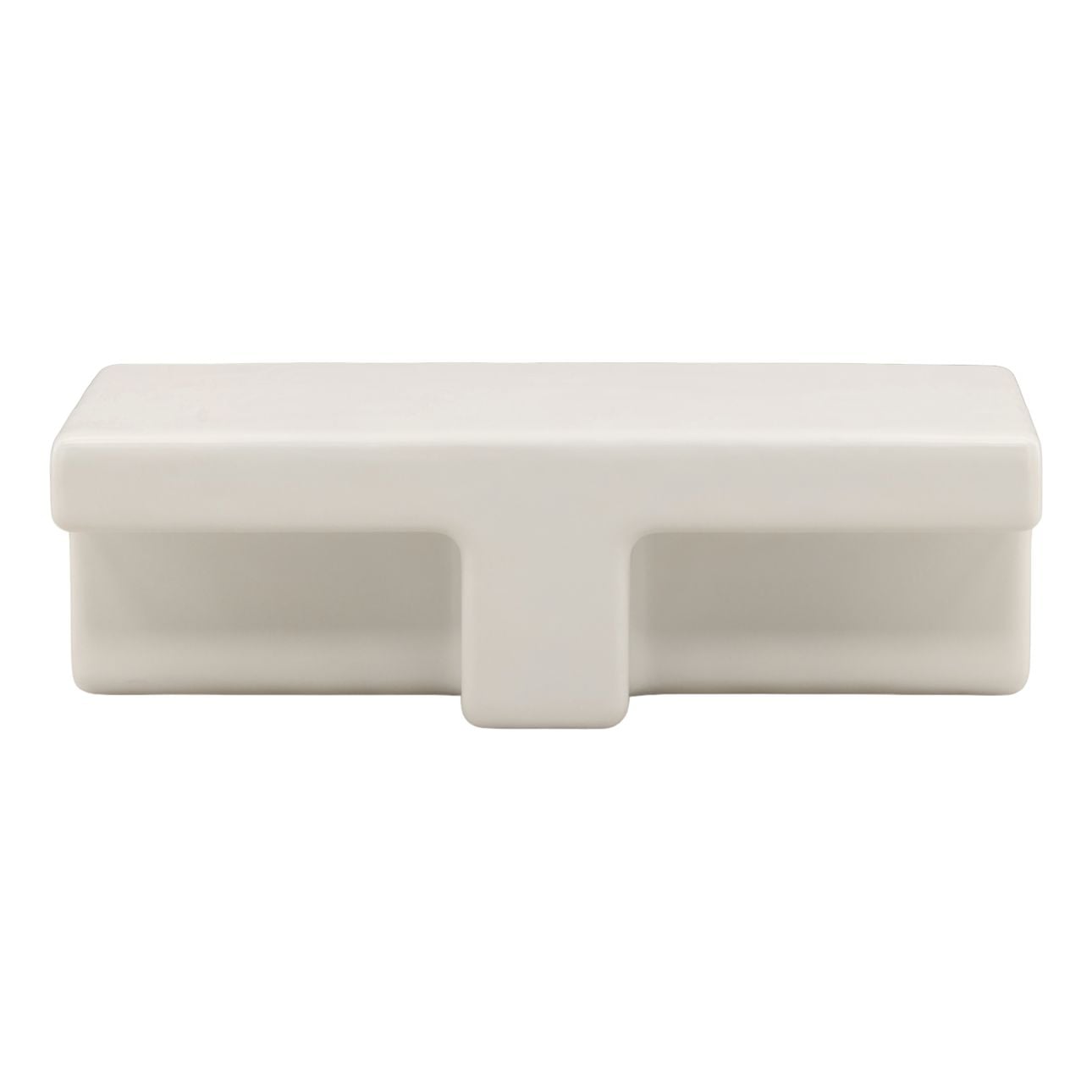White Concrete Table 48 in Wide