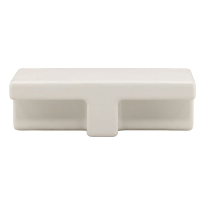 White Concrete Table 48 in Wide