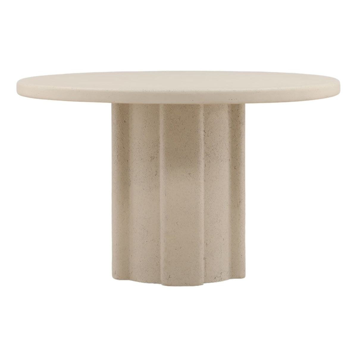 Elevated Lightweight Concrete Dining Table