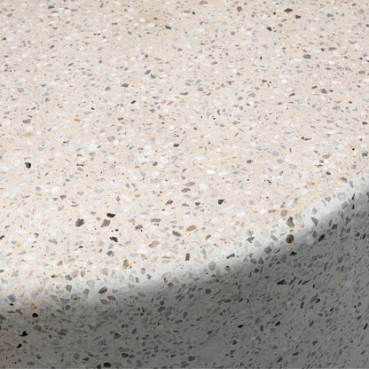 Off White Terrazzo Terrazzo Table 36 in Wide