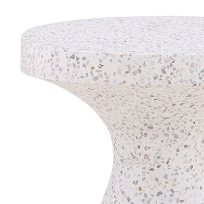 Off White Terrazzo Terrazzo Table 16 in Wide
