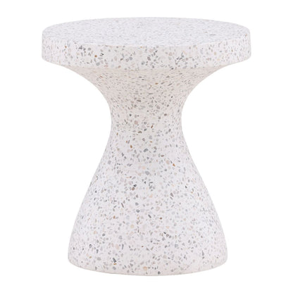 Off White Terrazzo Terrazzo Table 16 in Wide