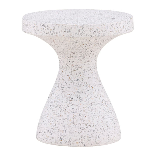 Off White Terrazzo Terrazzo Table 16 in Wide