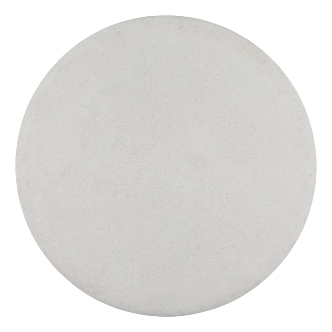 White Lightweight Concrete Table 48 in Wide