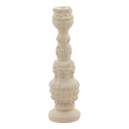 White Lightweight Concrete Holder 5.5 in Wide