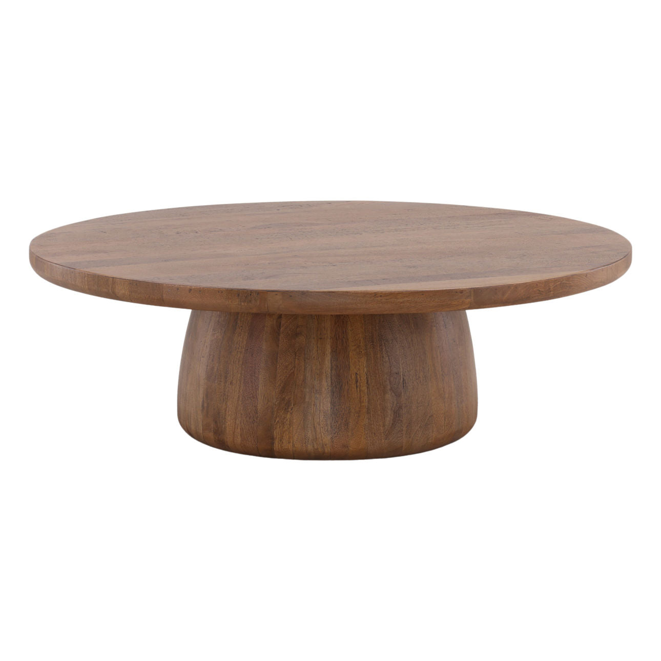 Brown Mango Wood and Steel Table 48 in Wide
