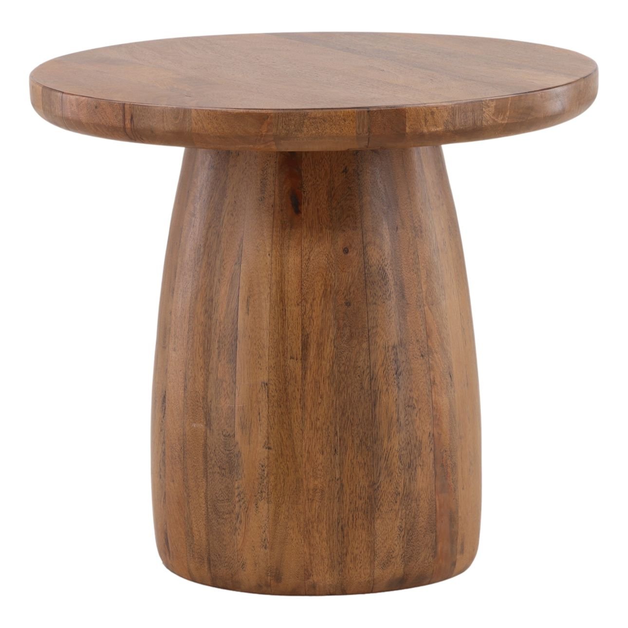 Natural Mango Wood Table 24 in Wide