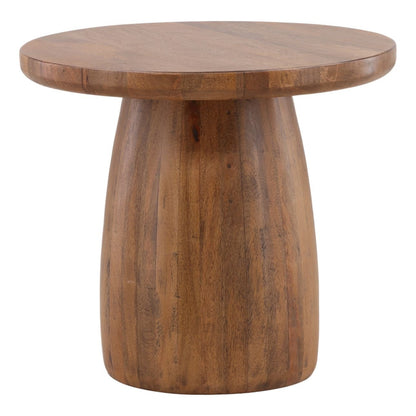 Natural Mango Wood Table 24 in Wide