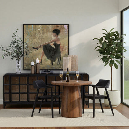 Heritage Mango Wood and Steel Home Accent