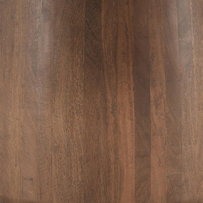 Natural Mango Wood and Steel Table 64 in Wide