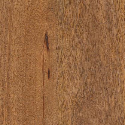 Natural Mango Wood and Steel Table 60 in Wide