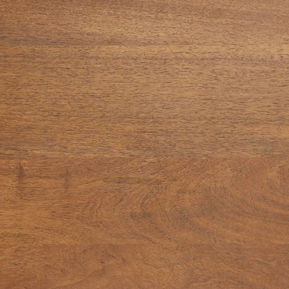 Natural Mango Wood and Steel Table 68 in Wide