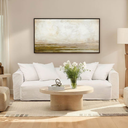 Light Natural Oak Veneer Table 42 in Wide