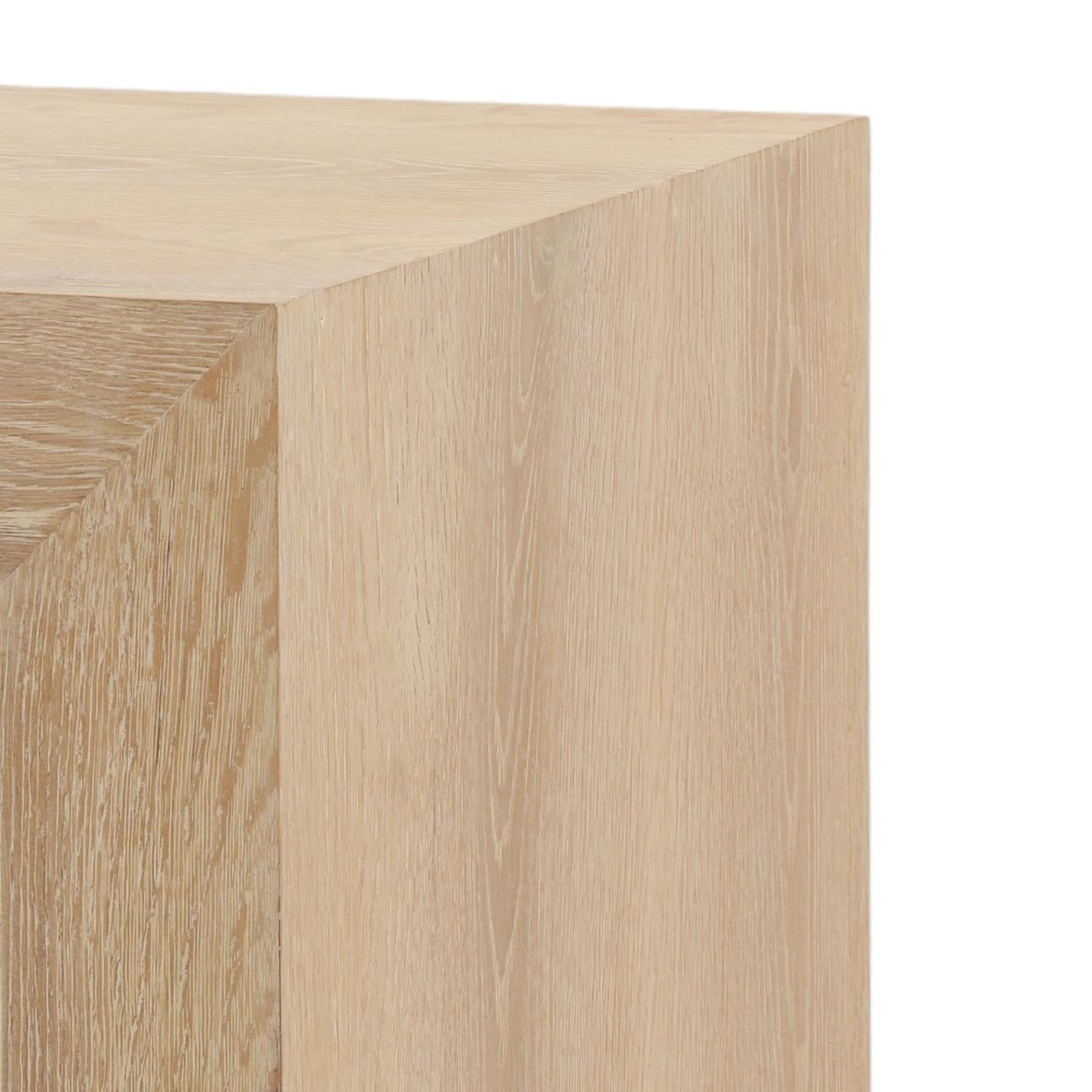 Light Natural Oak Veneer Desk 52 in Wide