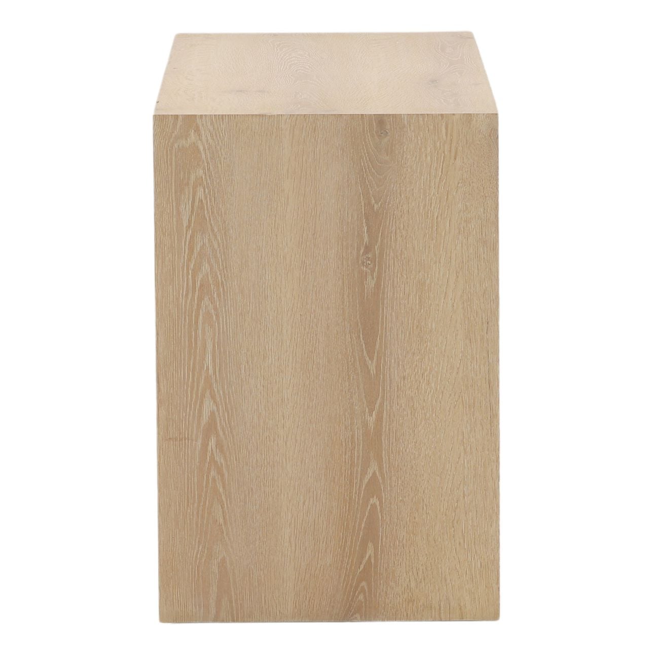 Light Natural Oak Veneer Desk 52 in Wide