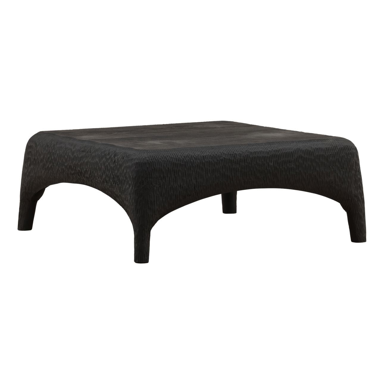 Black Mango Wood Table 42 in Wide