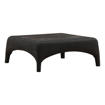 Black Mango Wood Table 42 in Wide