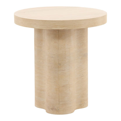 Light Natural Oak Veneer Table 21 in Wide