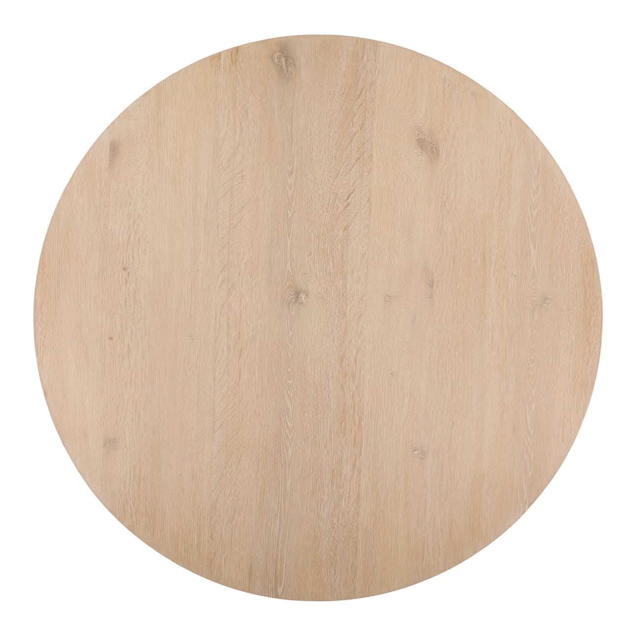 Light Natural Oak Veneer Table 54 in Wide