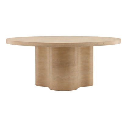 Light Natural Oak Veneer Table 54 in Wide