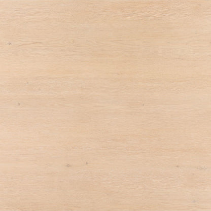 Light Natural Oak Veneer Table 54 in Wide