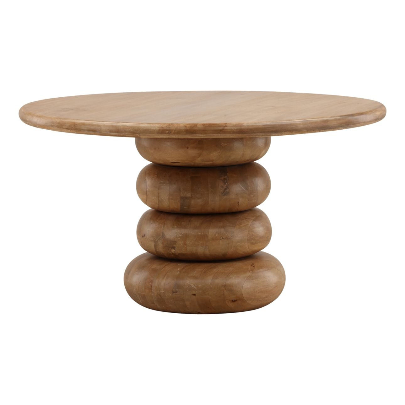 Natural Mango Wood Table 54 in Wide