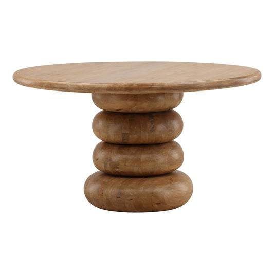 Natural Mango Wood Table 54 in Wide
