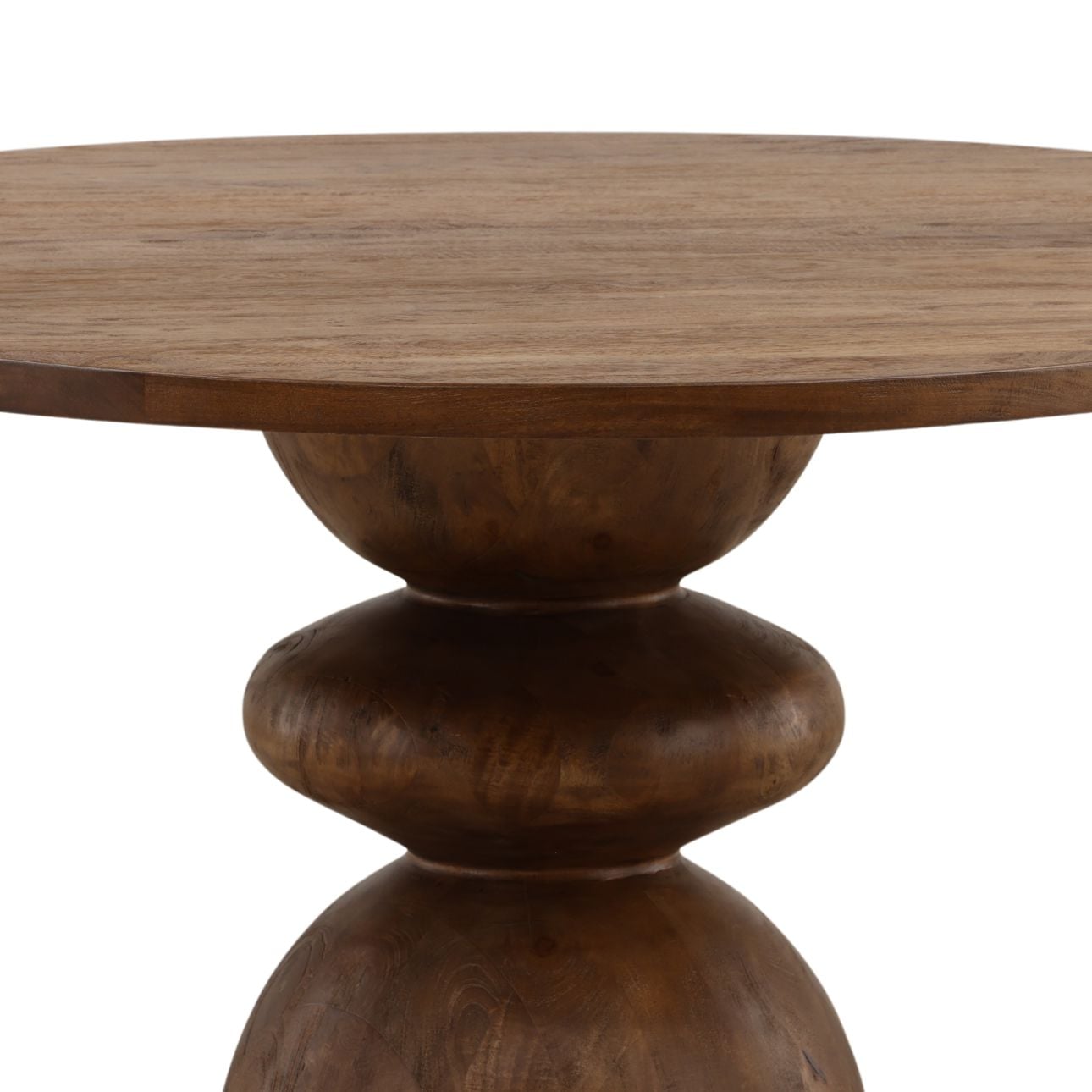 Brown Mango Wood Table 54 in Wide