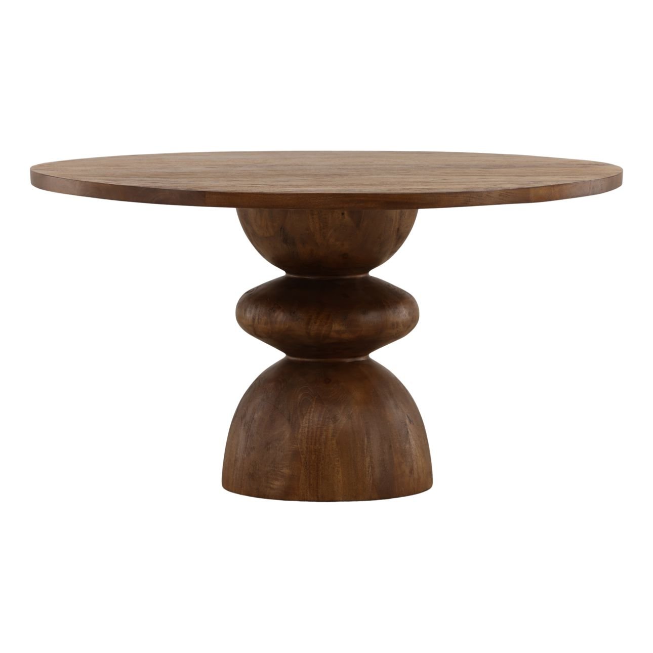 Brown Mango Wood Table 54 in Wide