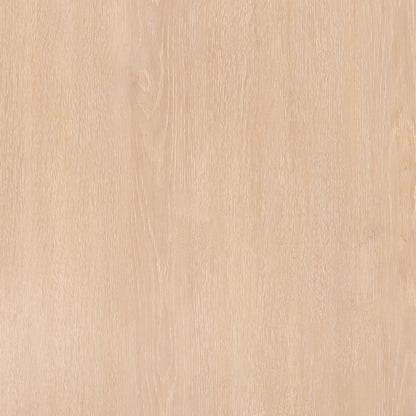 Light Natural Rustic Oak Veneer Table 102.5 in Wide